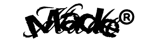 Black 'Made' logo with a registered trademark symbol on a white background